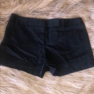 Black dress up shorts